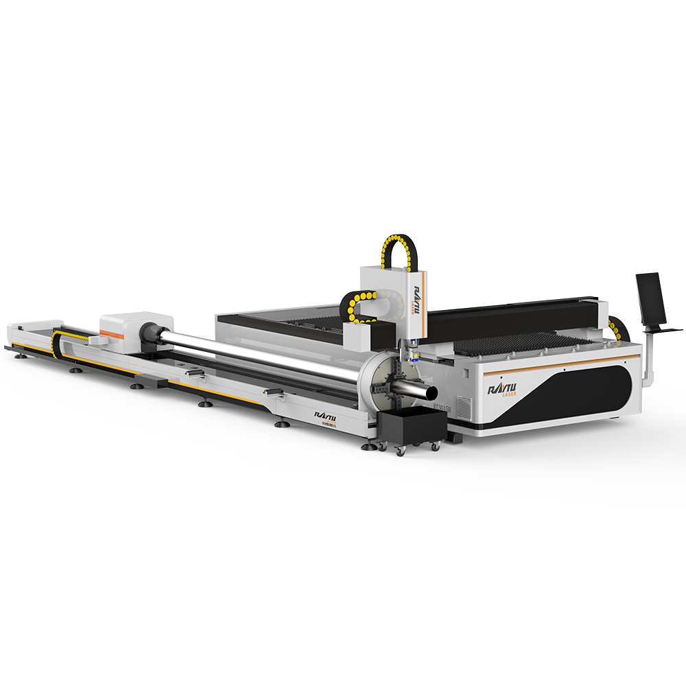 High Power Tube And Sheet Fiber Laser Cutting Machine