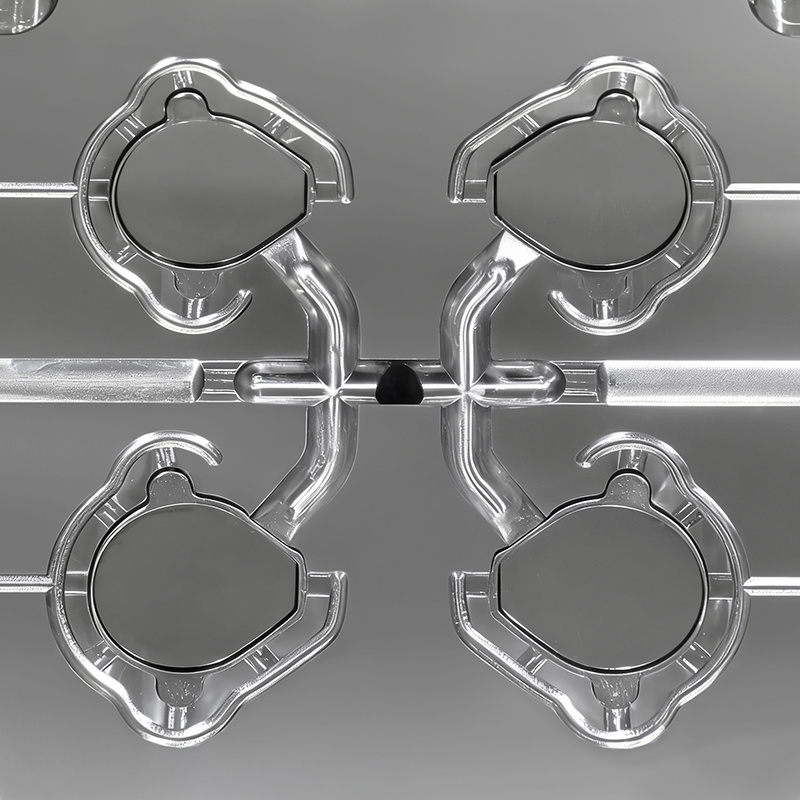 Medical Lens s136 stainless steel family Mold and PC transparent plastic injection molding molded parts