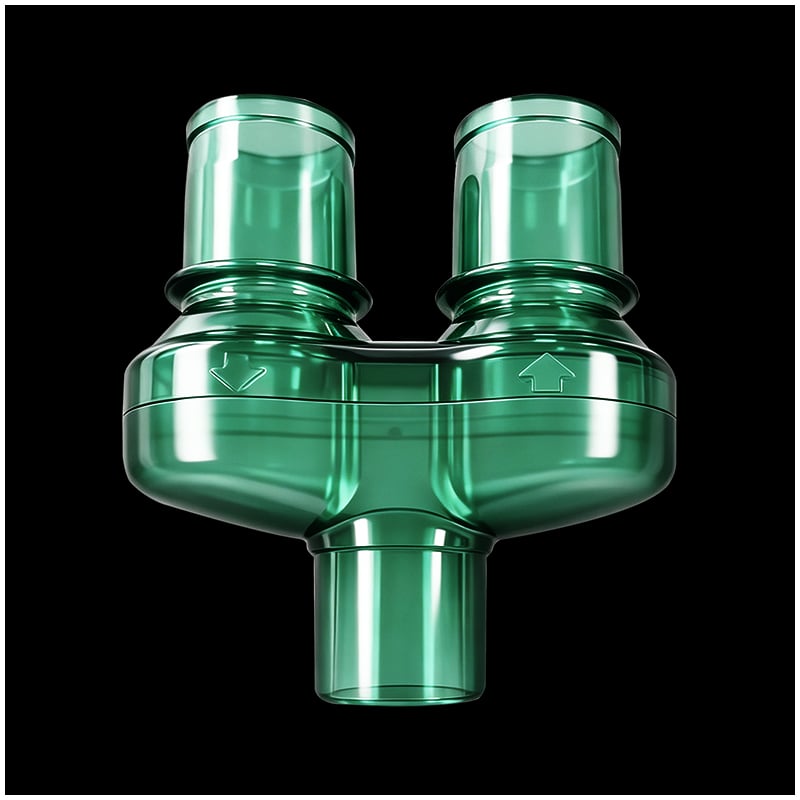Clean room Medical Consumables Molding Manufacturer | Ventilator Y-Type Three-Way Connector Injection Mold & Molding Service