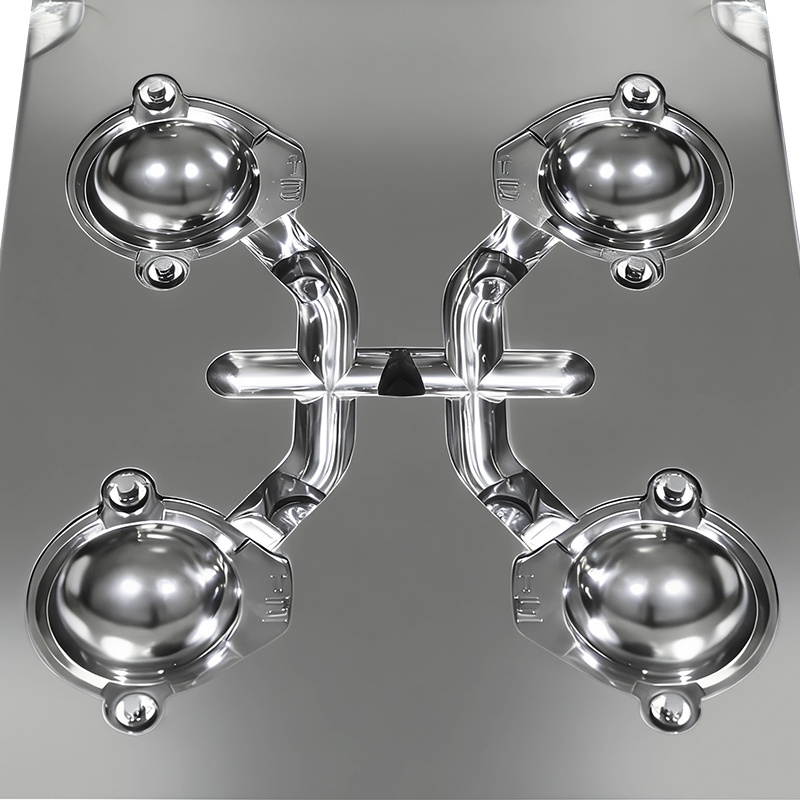 Medical Lens s136 stainless steel family Mold and PC transparent plastic injection molding molded parts