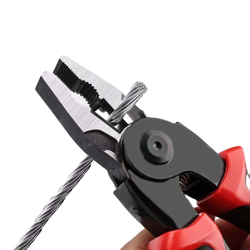 Multi functional interchangeable head wire pliers