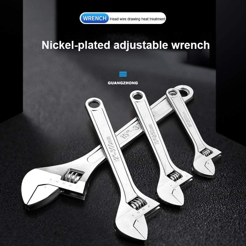 Adjustable wrench tool, adjustable wrench, adjustable wrench, wrench, wrench, open-end wrench