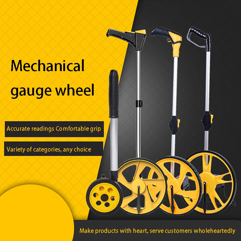 AD007 Mechanical distance measuring wheel, outdoor digital display, hand push roller measuring wheel, electronic distance measuring instrument, meter gauge, engineering measuring ruler