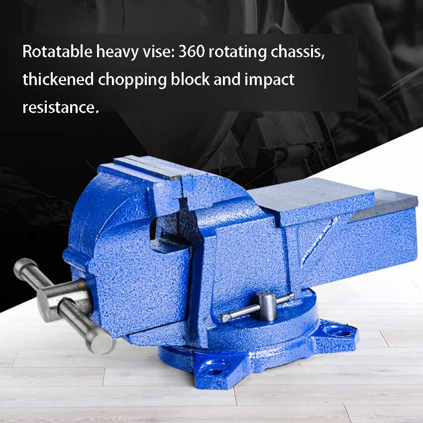 3-inch -20 inch lightweight anvil table rotary table vise industrial grade table vise