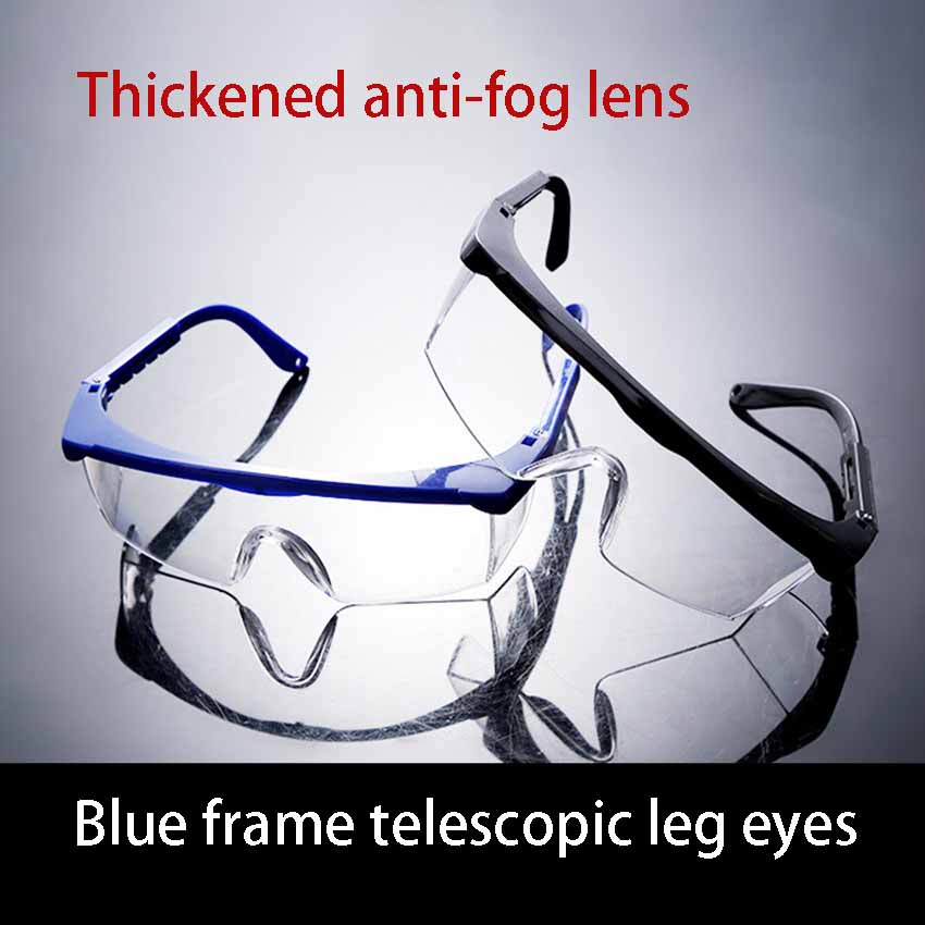 Protective goggles, safety goggles, impact resistant labor goggles, anti fog telescopic goggles