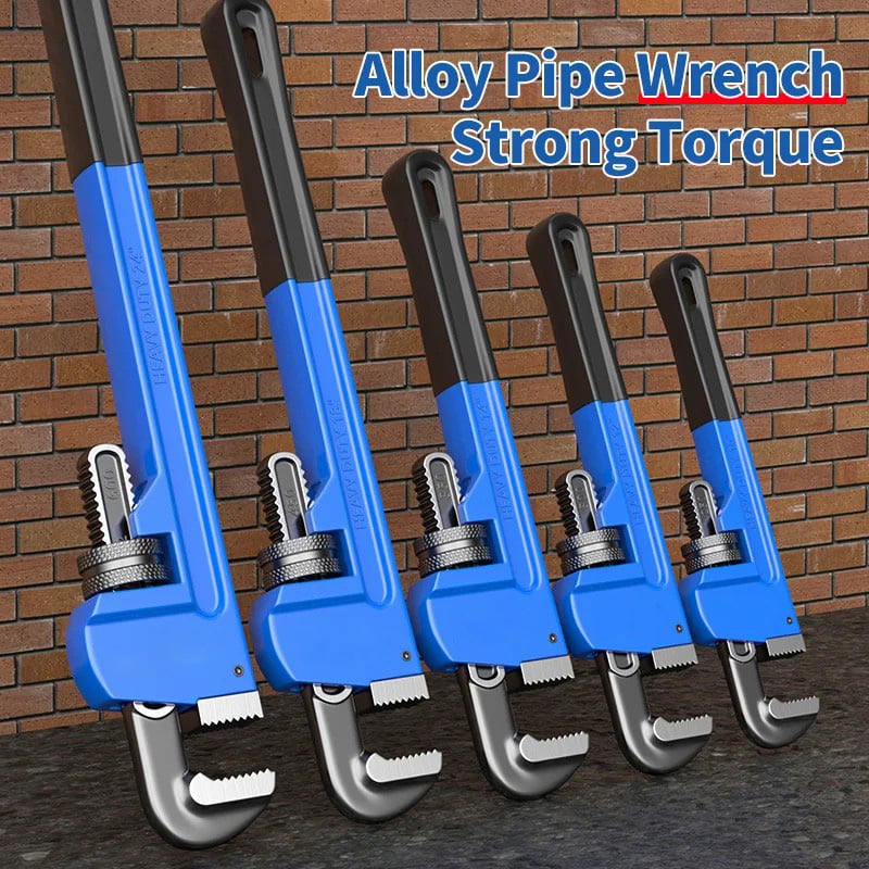 Quick tube pliers, 12 inch weighted tube pliers wrench, multifunctional 14/18 inch water pipe pliers