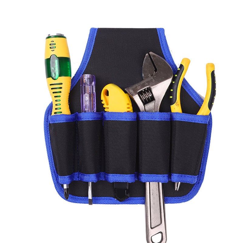 Tool Bag Waist Pack Electrician's Bag Repair and Installation Kit Oxford Canvas