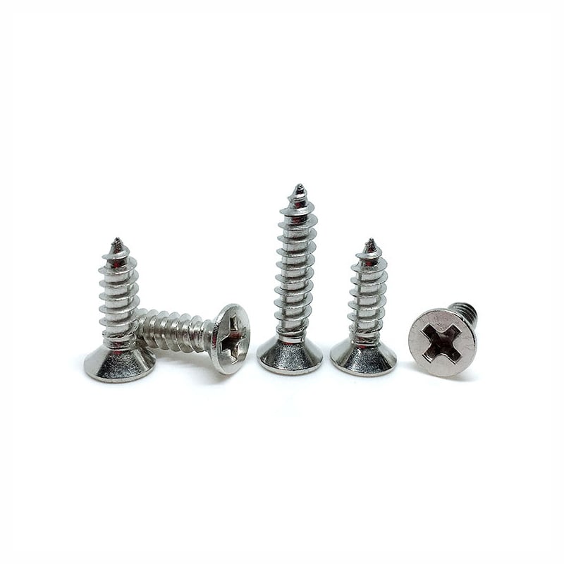 304 stainless steel self-tapping screws cross countersunk head self-tapping screws self-tapping nails M2M2.2M3M4M4.2M5M6