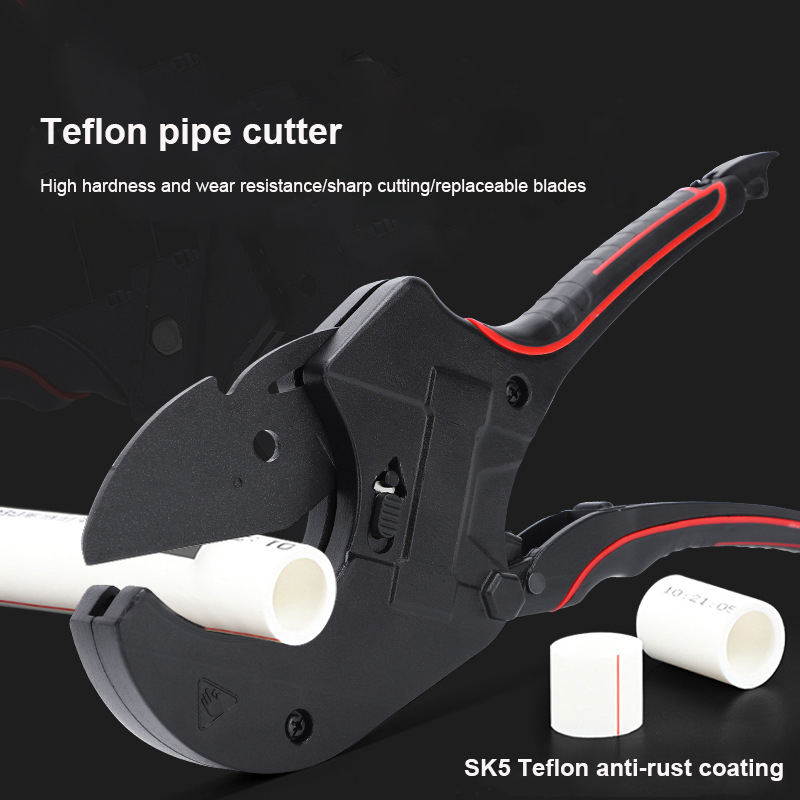 Professional hot melt pipe scissors, PVC pipe cutters, pipe cutters, pipe cutters, self-locking