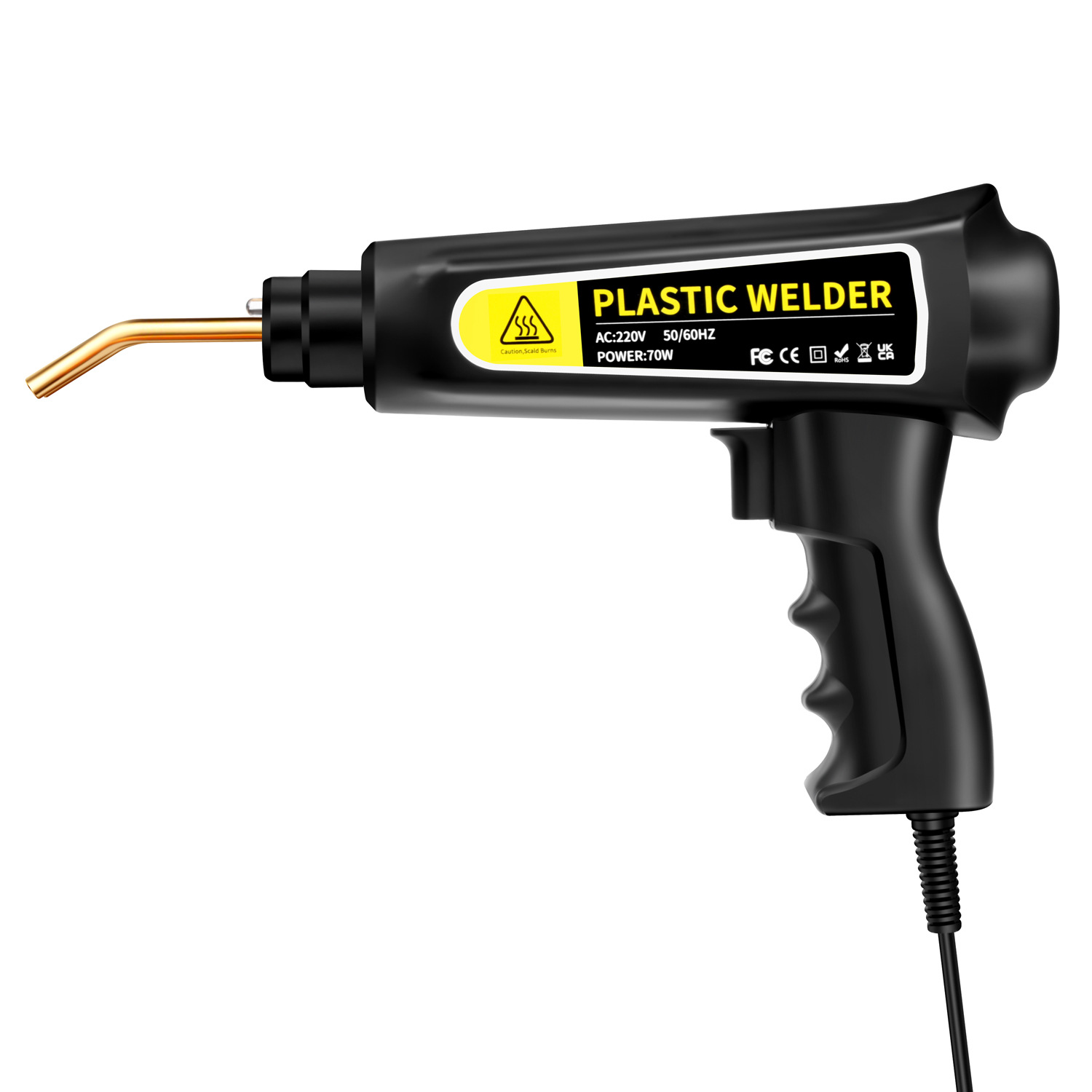 Car bumper repair machine, plastic welding gun, plastic welding machine, plastic bumper repair tool set