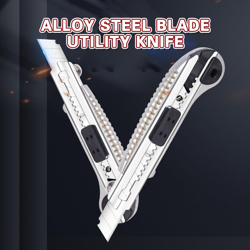 Heavy duty large five strand art knife 18mm wallpaper knife paper cutting knife cutting knife