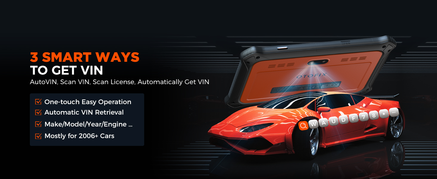 OTOFIX D1 Lite auto vin scan