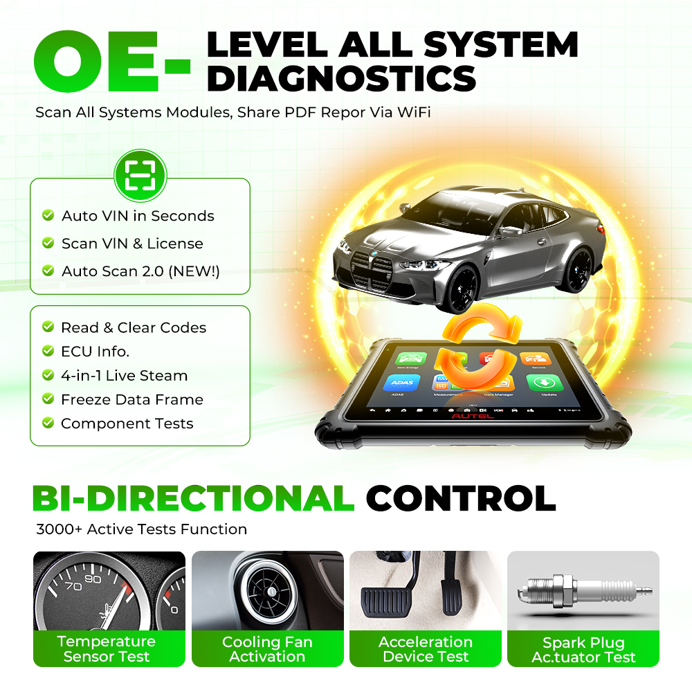 ما أبرز ميزات ماسح OBD2 ثنائي الاتجاه عالي الجودة؟