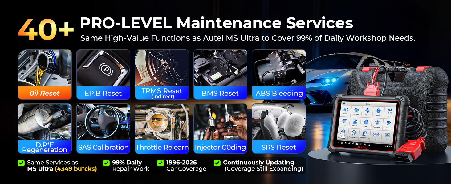 40+ services