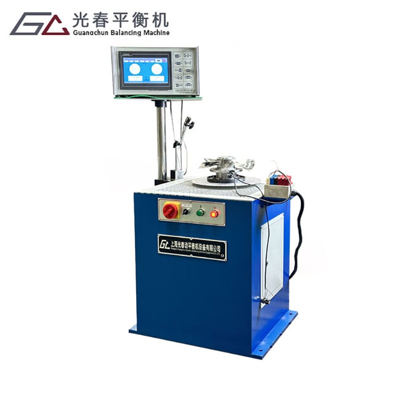 Double side vertical balancing machine