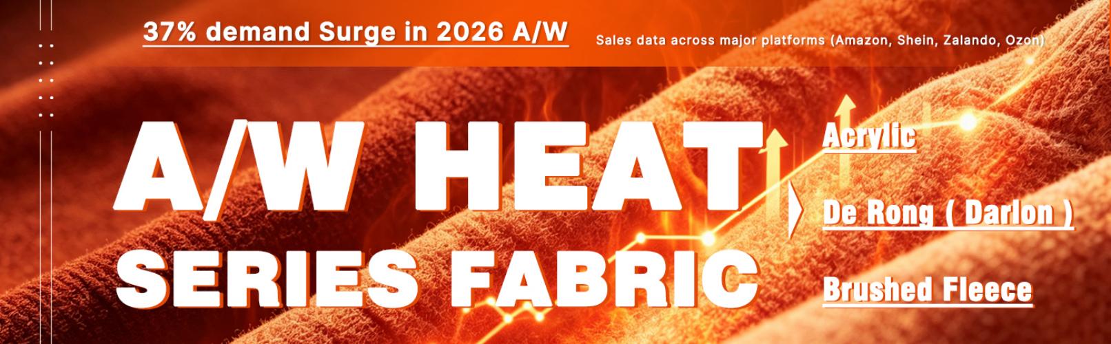 A/W Heat Material （ Acrylic // DeRong Darlon // Brush ） Knit Fabrics From Feimei / Yongshu