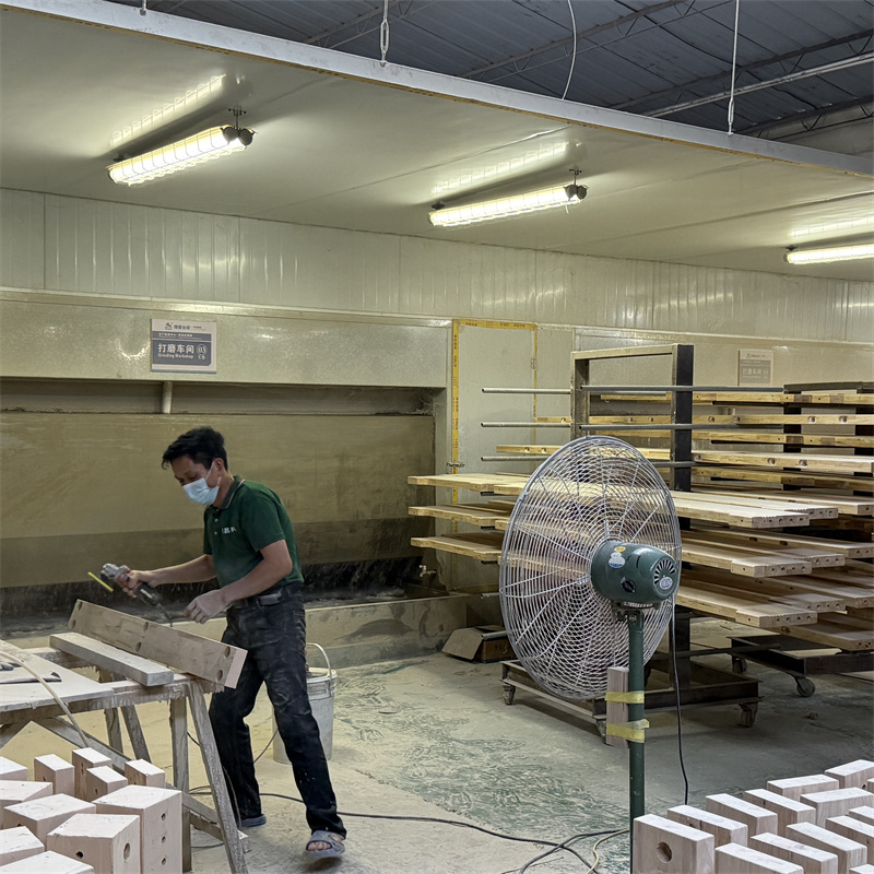 Billiard table factory production — Woodworking 