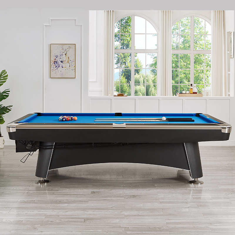 X6 Commercial Slate Pool Table Set - Heavy Duty Billiard Table