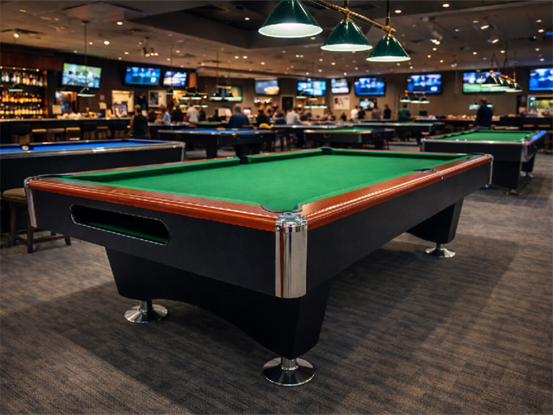 Maxima 7 Premium Slate Pool Table Set - 30mm Precision Slate & Rubber Professional Table