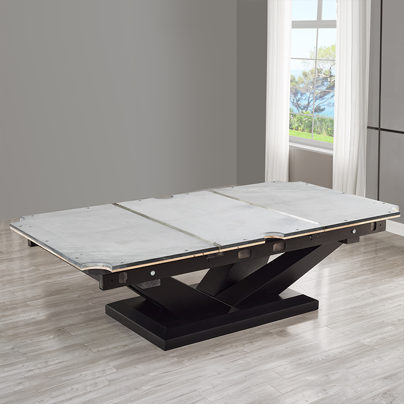 VT Pool Table - Steel Subframe Drop Pocket Home Billiard Table Set
