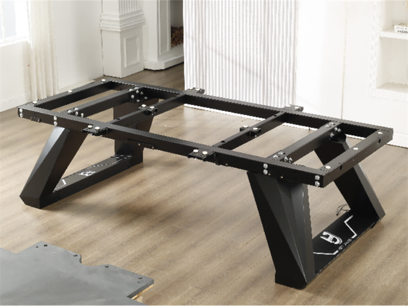 M13 Obsidian Slate Pool Table - Steel Subframe Heavy-Duty Bare Assembly
