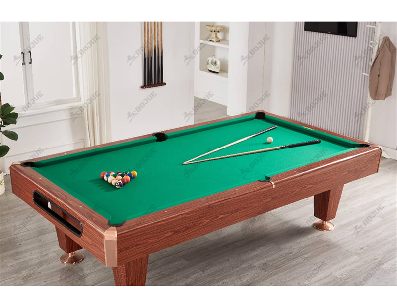 Maxima 8 M10 Commercial Slate Pool Table Set - Heavy Duty Drop Pocket Table