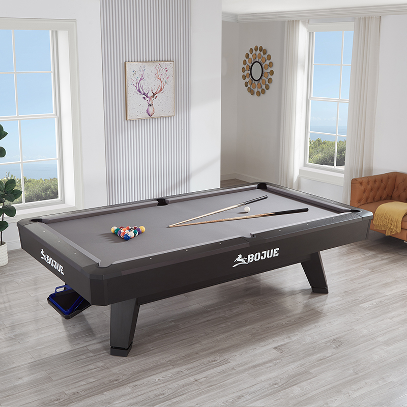 M9 Commercial Slate Pool Table - Integrated Ball Return System