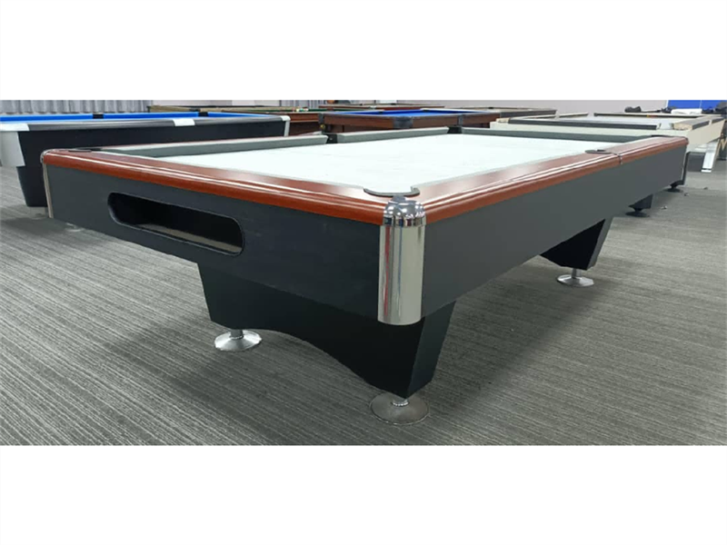 Maxima 7 Slate Pool Table - Commercial Grade Heavy Duty Bare Frame (Drop Pocket)