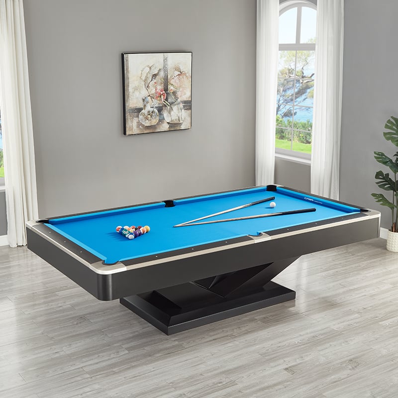 VT Pool Table - 25mm 3-Piece Slate Drop Pocket Bare Table
