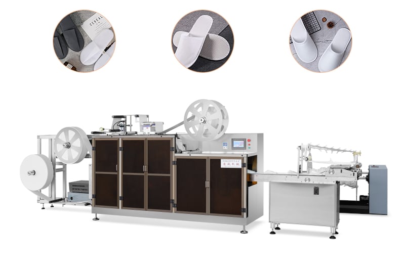 TX-80 Thick Sole Slipper Making Machine - Efficient Footwear Production Equipment