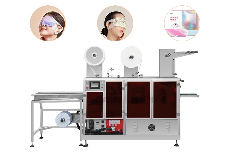 Automatic Steam Eye Mask Packaging Machine | Industrial Grade 2000 pcs/h
