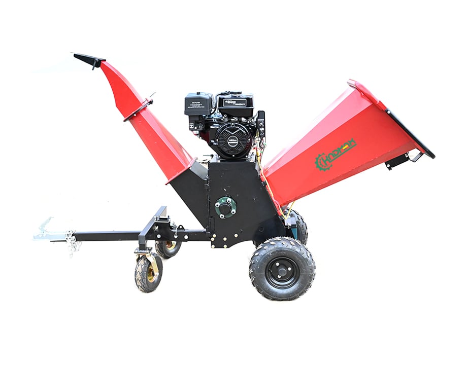 GC156 Professional Electric START 15HP  Wood Chipper machines Heavy Duty 120mm Capacity Garden Wood Chipper