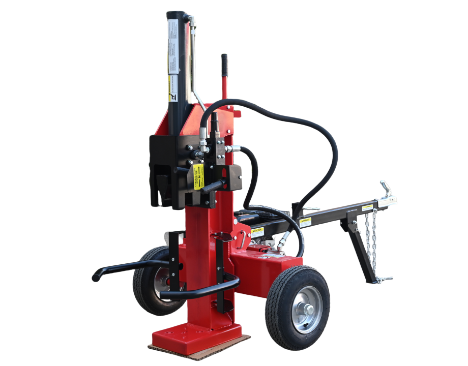 HBWS Fast-Action Horizontal & Vertical Use Gasoline Powered Log Splitter with Industrial Reliability