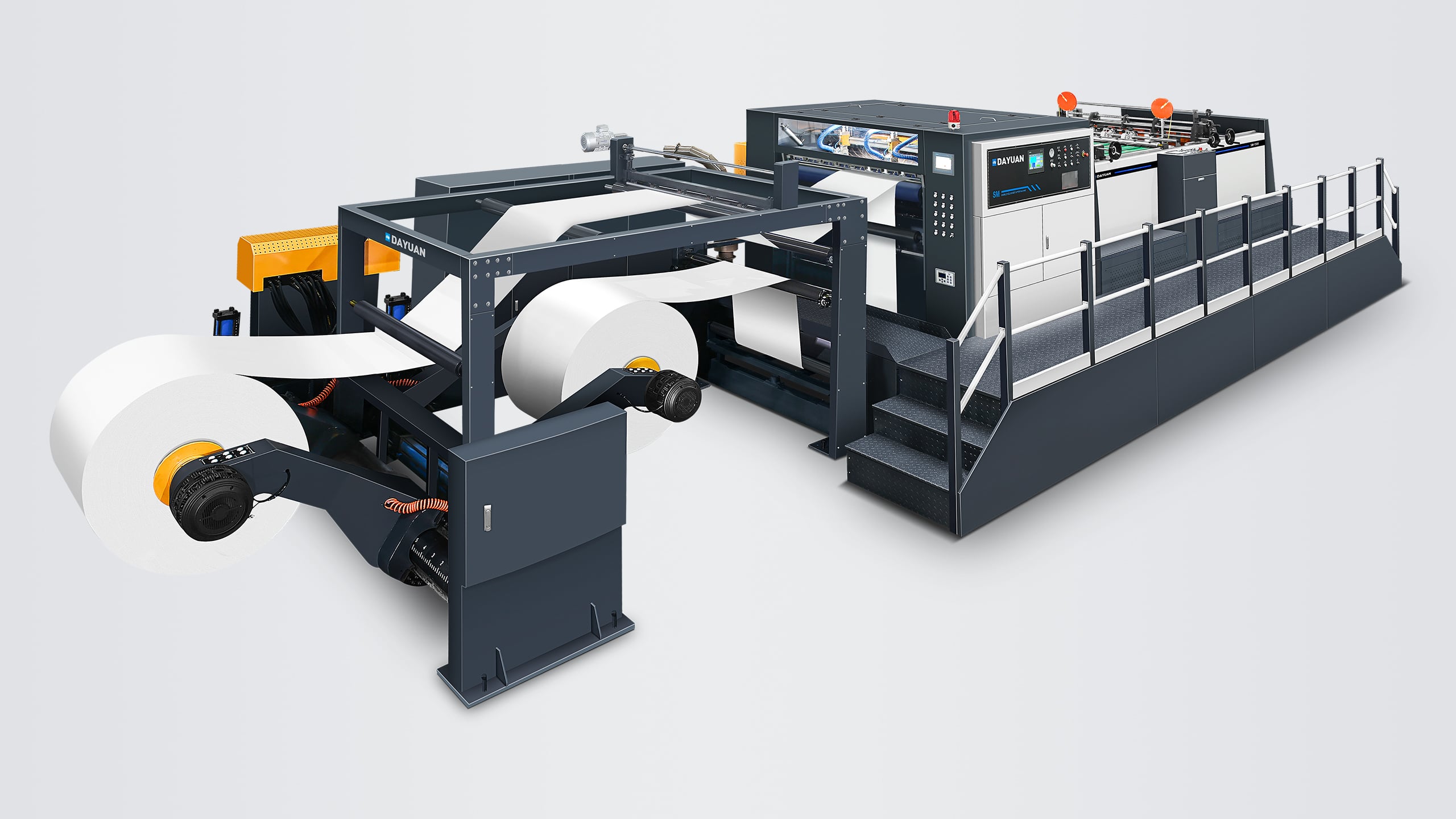 SM-1100/1500/1700/1900（Mesin Pemotong Lembaran Kecepatan Tinggi Presisi Servo Double Helix）