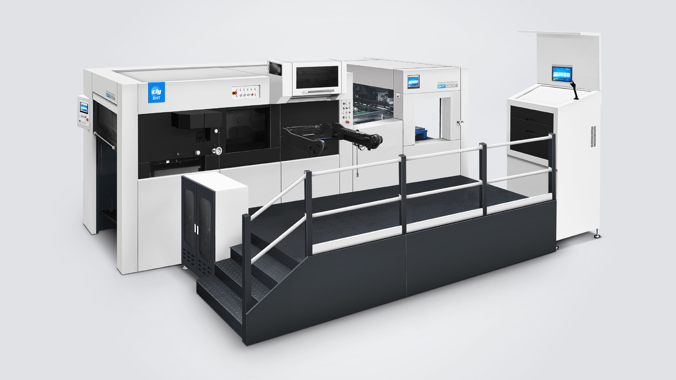 Automatic hot stamping & die cutting machine
