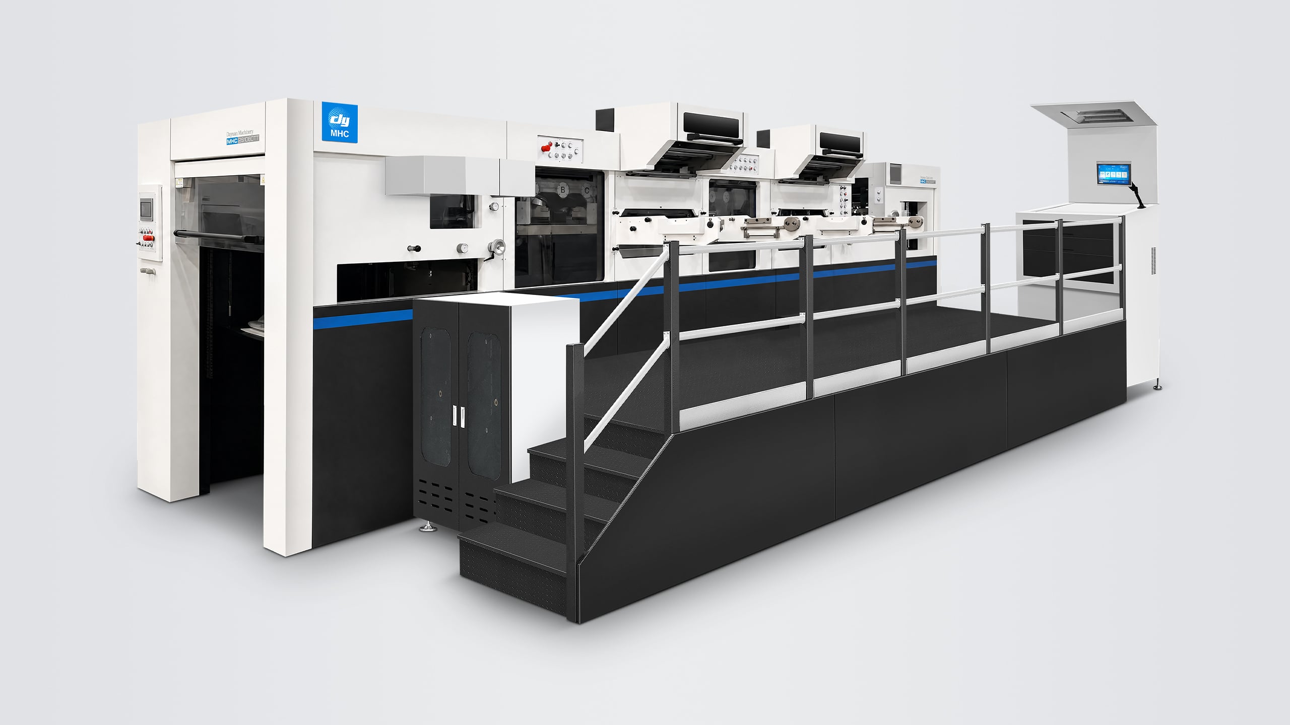 MHC-2S1060TT (DUOPRESS automatische snelle dubbele warmte-embossing- en stansmachine)