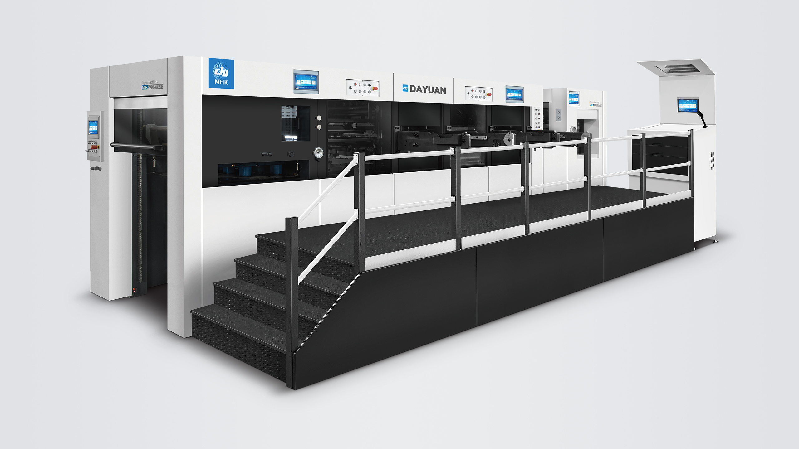 MHK-2S920/1050/1180RMC (DUOPRESS automatische snelle stansmachine met afvoer en verwarmingssysteem)