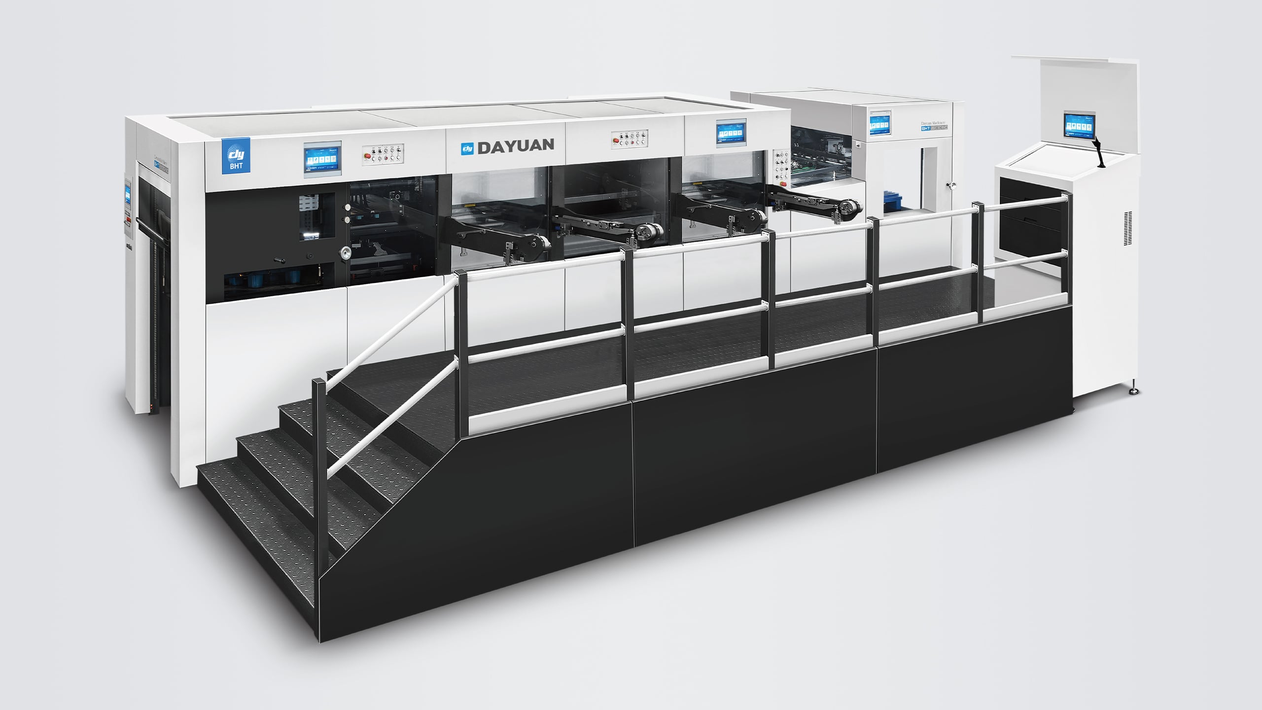 BHT-2S1060TT (DUOPRESS automatische snelle heetstempel- en stansmachine met afvoer)