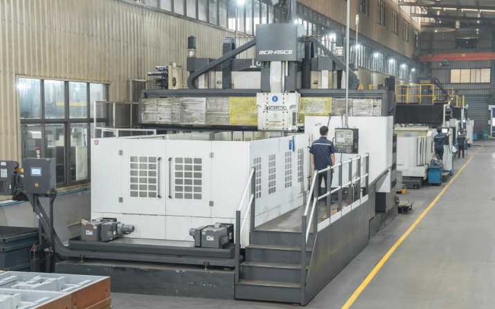 CNC manufacturing plant