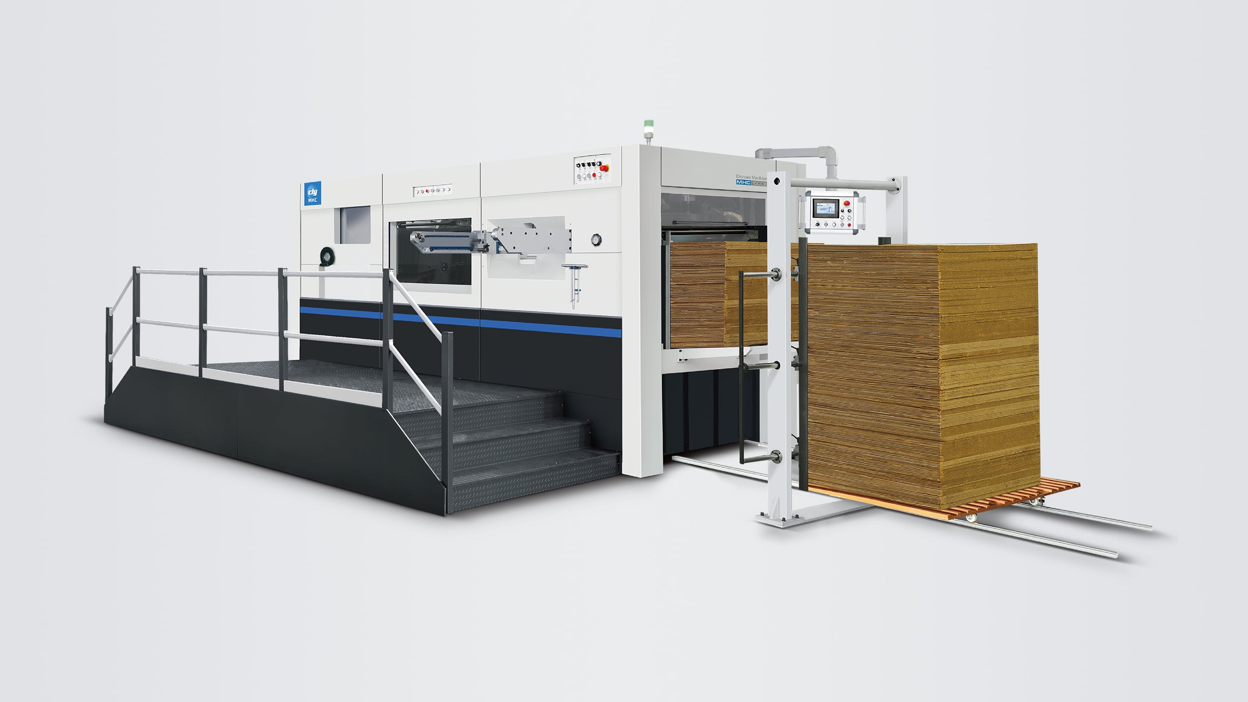 MHC-1100BC/1350BC/1500BC/1650BC/1900BC/2100BC (semi-automatische stansmachine met stripper)
