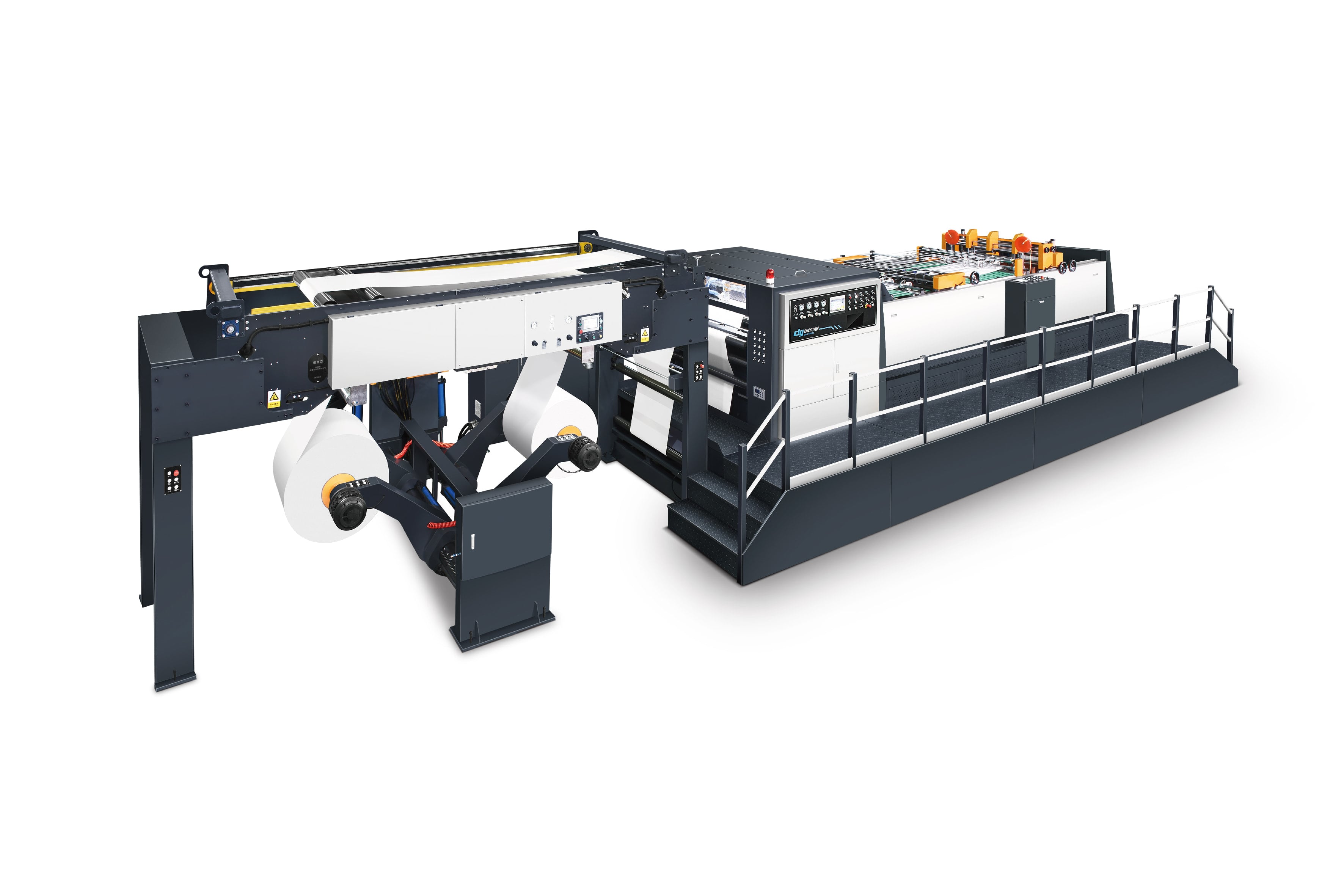 SMC-1100Z_1500Z_1700Z_1900Z （Servo Precision Double Helix High Speed Sheet Cutter Machine With Auto Splicer）