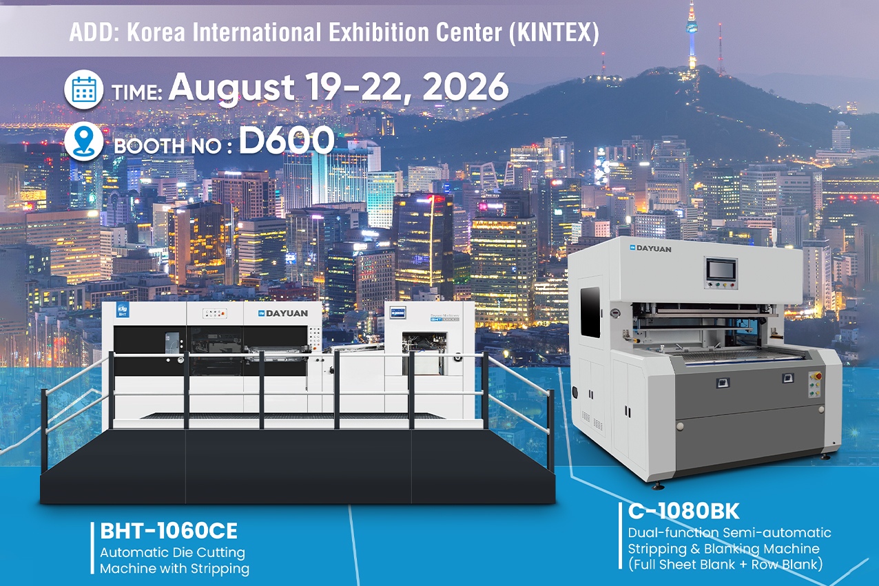 K-PRINT 2026: Dayuan Machinery Highlights Integrated Die Cutting and Stripping Solutions