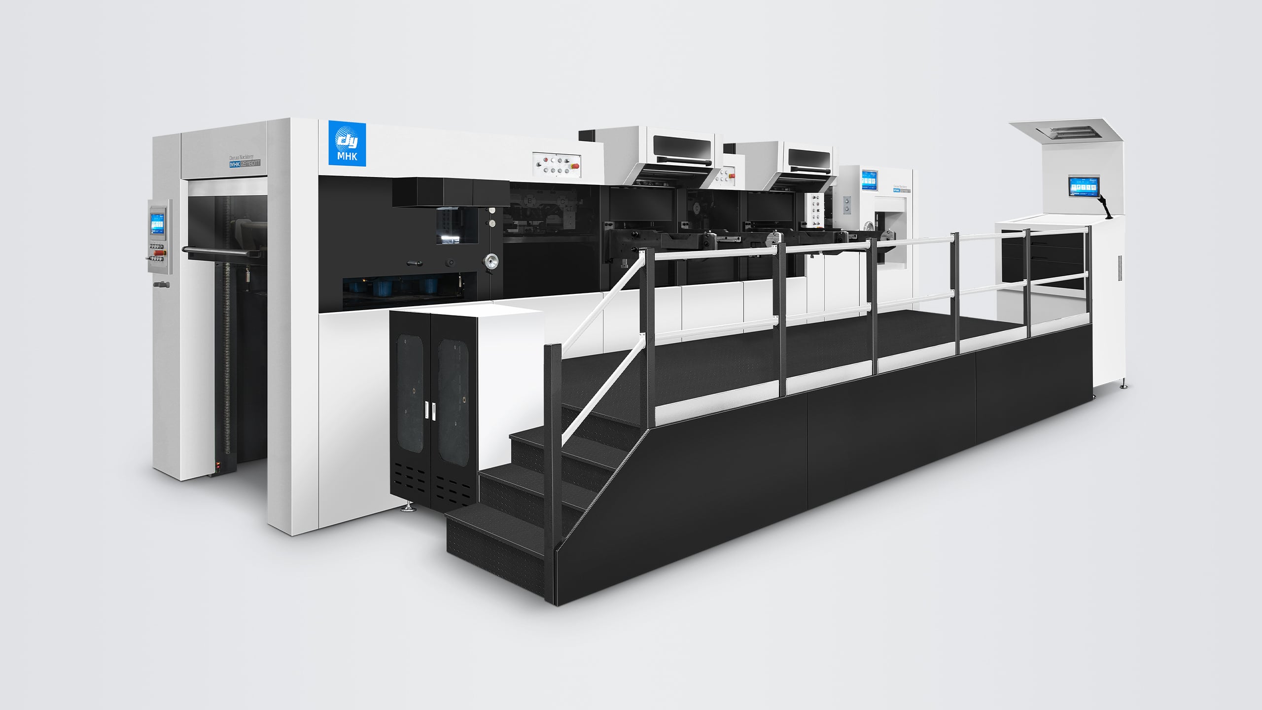 MHK-2S1180TT (DUOPRESS automatische snelle dubbele warmte-embossing- en stansmachine)