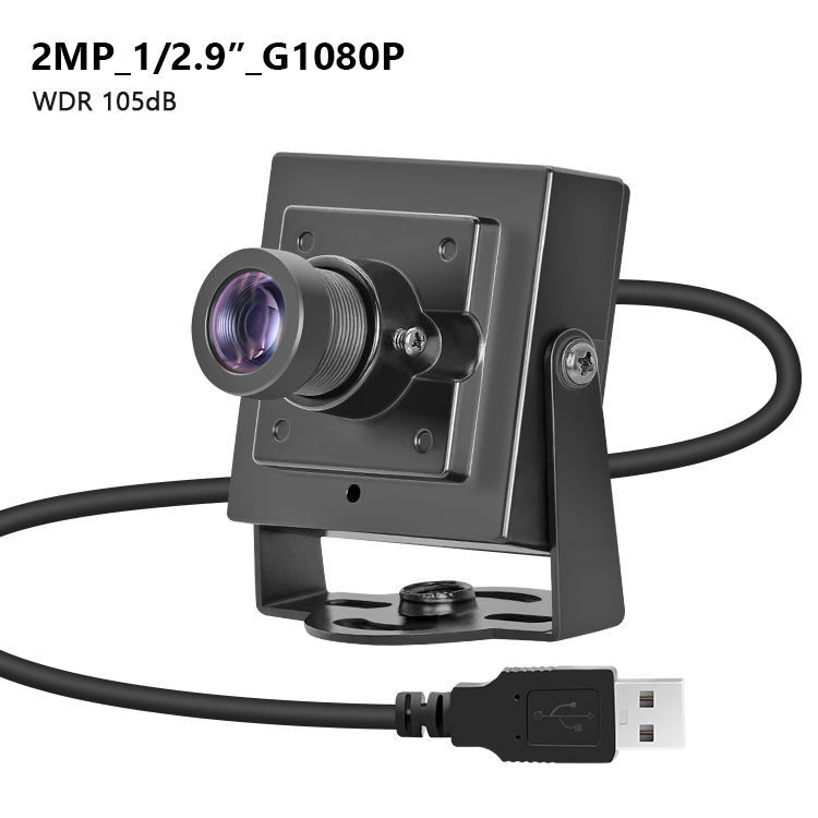 GC2093 2MP WDR USB Camera 105dB HDR 1/2.9" Sensor UVC Plug and Play with Android, Linux, Raspberry Pi
