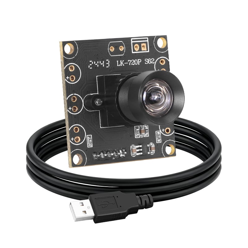 H62 1MP USB Camera Module Fixed Focus Lens PCBA Camera Industrial Control Image Sensor