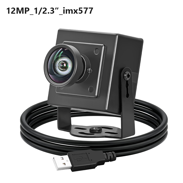 IMX577 12MP USB Camera 4K 30FPS Fixed Focus UVC Driver Free Industrial Vision Camera