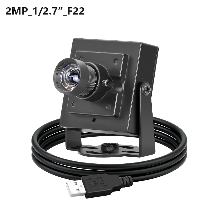  F22 2MP Industrial USB Camera CMOS 1/2.7" 1920x1080 30FPS  Mini Webcam for Face Recognition,Machine vision