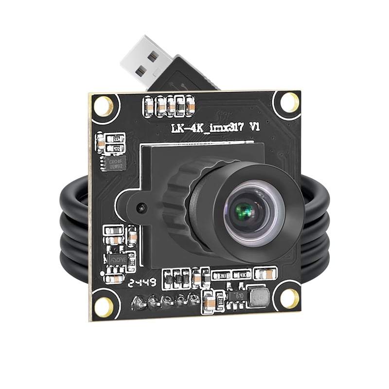 IMX317 8MP UHD 4K USB Camera Module 3840*2160 30FPS Driver Free for Face Recognition