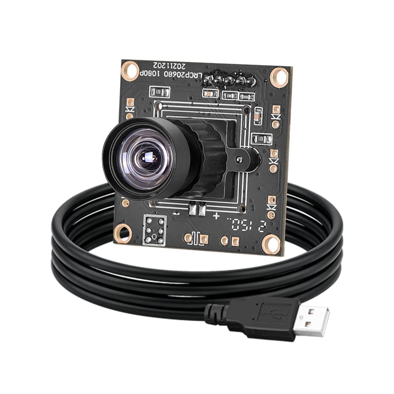 PS5268 1080P USB Camera Module Low-light 0.003Lux WDR 86dB 2MP CMOS Sensor Mini SDK Compatible Raspberry Windows Linux