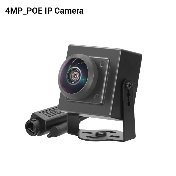 4MP H.265/H.264 HD POE Mini Security IP Camera